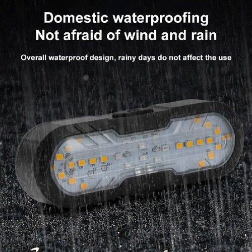 Bike Tail Light Wireless Remote Control Cycling Back Light