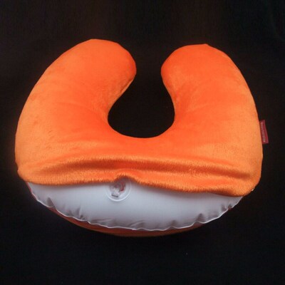 1PC New U Shaped Travel Pillow Car Air Flight Inflatable Pil