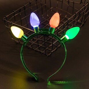 Bulb Glow Led Light Christmas Pack Headband