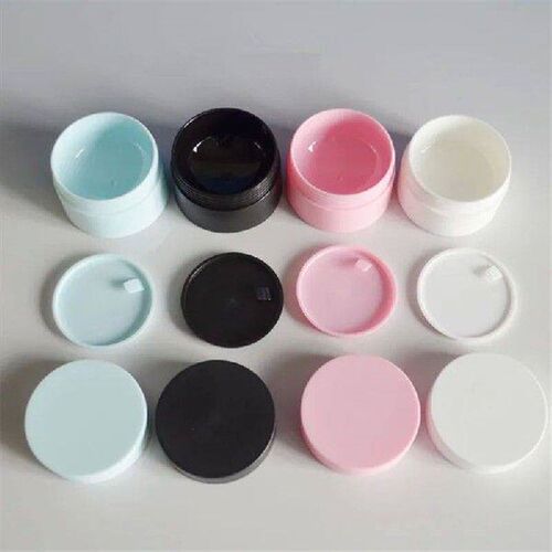 100pcs 50g Empty Double Cream Jar Cosmetic Containers Round