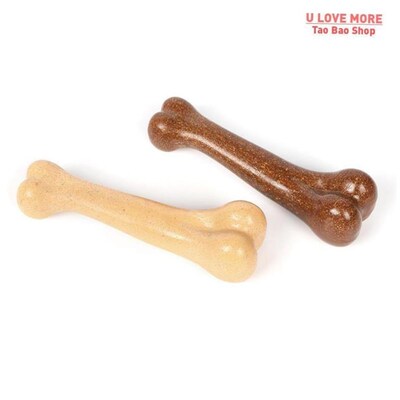Beef Flavor Bone Dog Toys for Small Large Dogs Non-Toxic Bit
