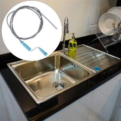 Drain Clog Removal Tool Flexible Drain Cleaner For Kitchen