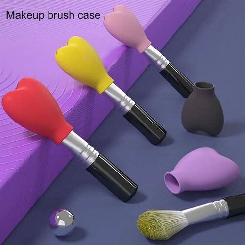 3Pcs Universal Makeup Brush Covers Soft 3 Sizes Foundation M