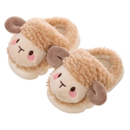 Childrens cotton slippers for boys and girls in winter for