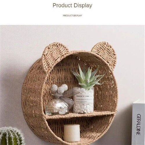 Storage Basket Large Capacity Hand-woven Firm Strong