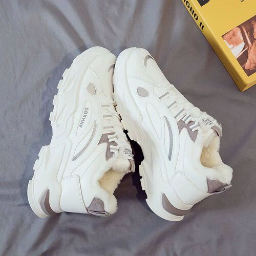 2023 Winter Mens Fashion Short Boots Plush Warm Mens Snow