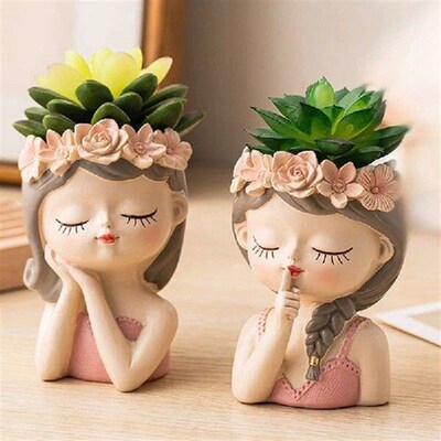 Small Fairy Succulent Plant Pot Kit With Drainage Hole 4