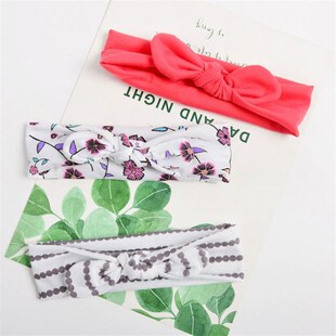 Baby Bowknot Haarband Bows Dot Floral Set Pcs Headband