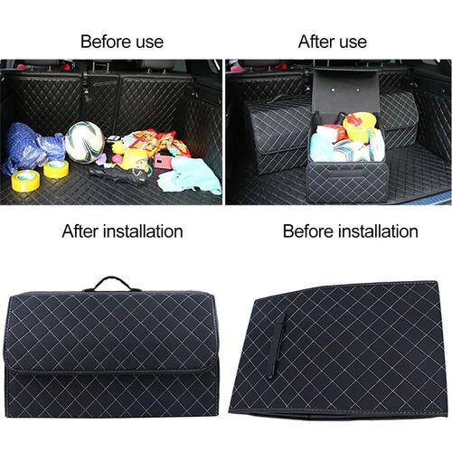 Car Trunk Organizer Box Large Capacity Auto Multiuse Tools S