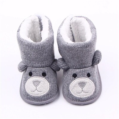Infant Newborn Baby Slippers Toddler Girls Boys Prewalker Tr