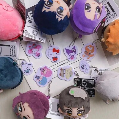 12cm Blue Lock Plush Toy Keychain Yoichi Isagi Nagi Seishiro