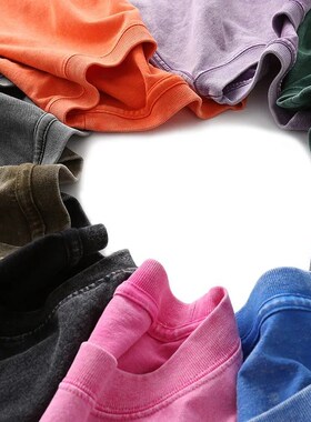 Vintage Oversize Men Plain T-shirt Heavy Fabric. Boxy Fit.