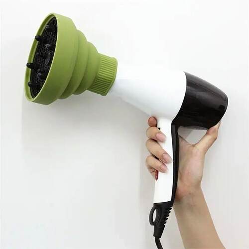 Silicone  Salon Tool Black Pink Universal Hairdryer Diffuser