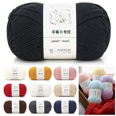 Warm Cotton Wool Yarn DIY Milk Cotton Crochet Knitting