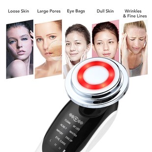 7 in 1 Face Lift Devices RF Microcurrent Skin Rejuvenation F