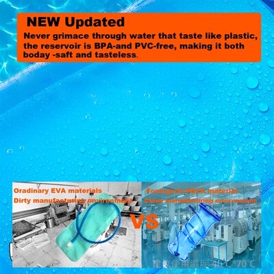 Water Reservoir Hydration Pack Water Bladder Bag  1L 1.5L 2L