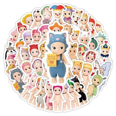 10/30/50/100pcs Sonny Angel Cartoon Graffiti Stickers Waterp