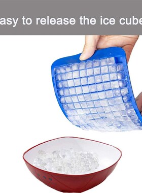 Silicone Mini Ice Cube Trays Molds Chilling Whiskey Cocktail