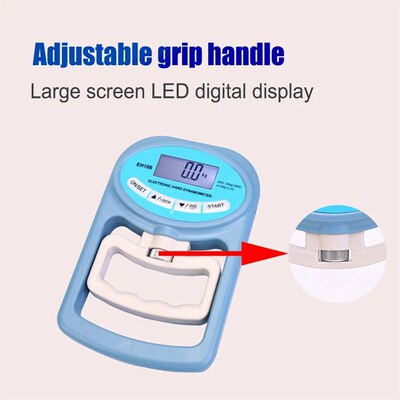 Grip Strength Tester 268Lbs/120Kg Digital Hand Dynamometer G