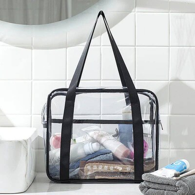 Unisex Large Capacity PVC Transparent Waterproof Travel Bag