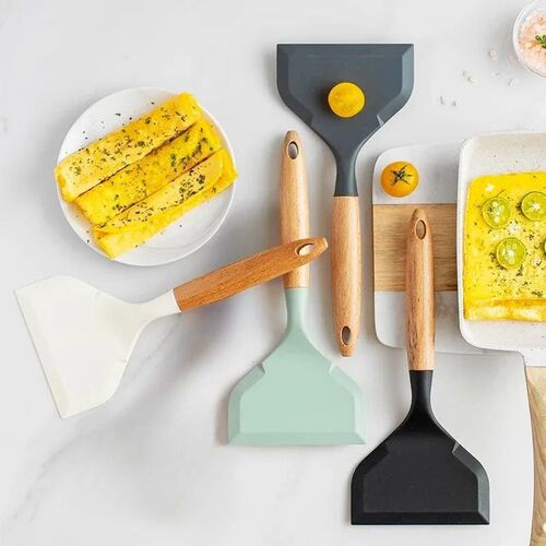 Silicone Spatula Cooking Utensils Beef Meat Egg Kitchen Scra