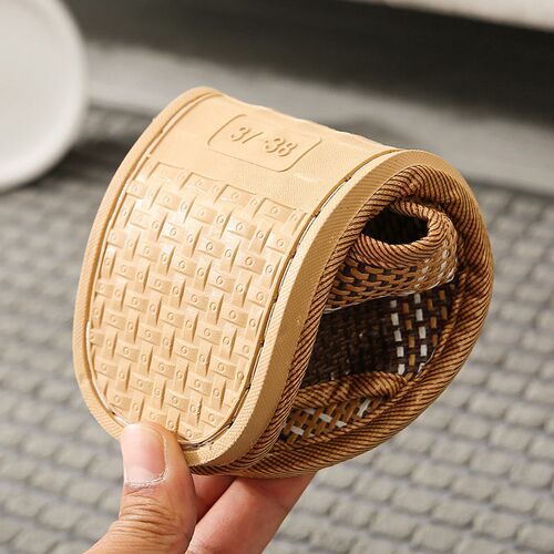 Nordic Slippers, Rattan Grass Woven Sandals, Home Indoor Sil
