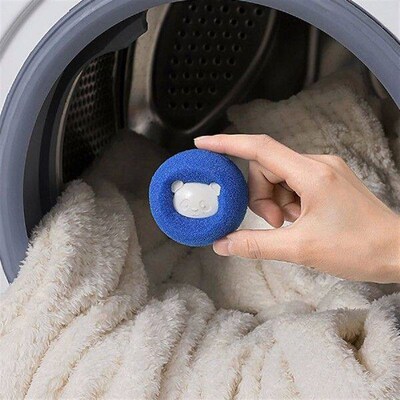 3/5pcs Laundry Ball Kit Hair Remover Pet Clothes Cleaning