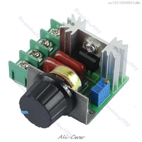 2018 Adjustable Voltage Regulator AC SCR Motor Speed Control