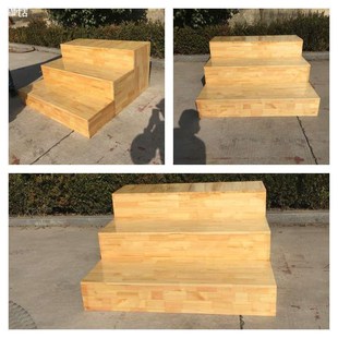 可折叠合唱台阶四层舞台拍照合影塑料音乐阶梯舞台实木指挥台子