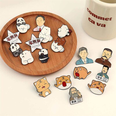 Ins tendy Super Cute Cartoon Character Brooch Girls Accesso