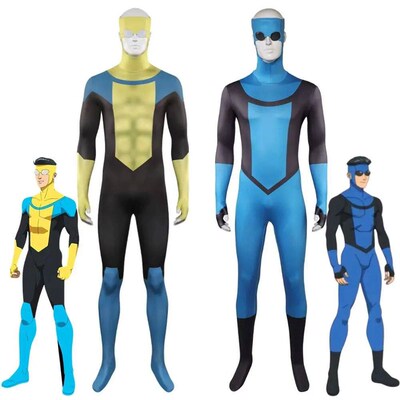 Invincible Mark Grayson Cosplay Fantasia Costume Zentai