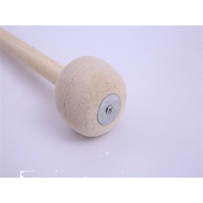 Felt head snare drum hammer maple handle brigade drum stick