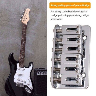 73mm Electric Guitar 6 String Tailpiece Saddle Bridge for