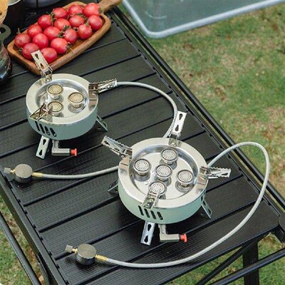 6800W Portable Camping Stove with Piezo Ignition High Power