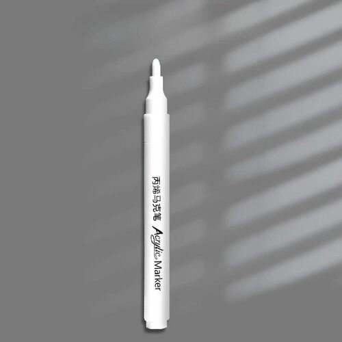 1/3/5 Pcs Student-specific white acrylic marker for sketchin
