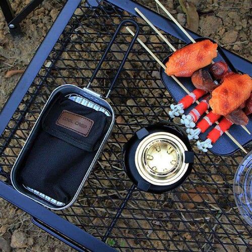 Portable Nonstick Grill Pan BBQ Griddle Plate Frying Pot