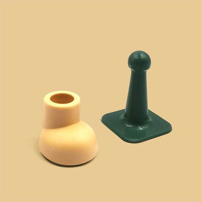 Silicone door stopper, no drilling required, anti-collision