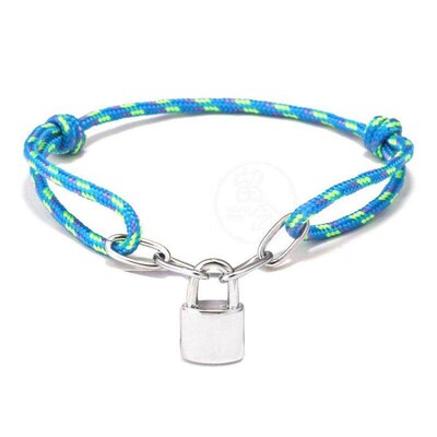 (Qinuo umbrella core rope braided copper latch versatile cou