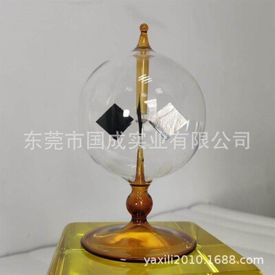 2X Solar Power Radiometer Crookes Solar Energy Spinning
