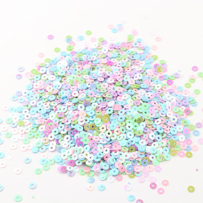 3mm 4mm 5mm 6mm Sequin Flat Round Loose Sequins Crafts Paill