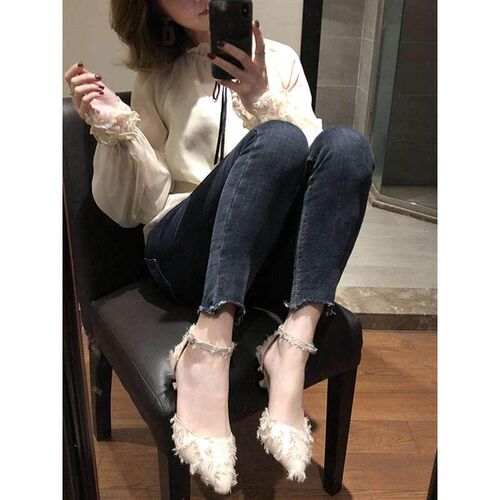 womens high heels Sandals ladies pump shoes Banquet shoes