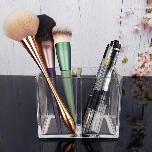 Acrylic Organizer for Cosmetics Transparent Eyebrow Pencil B