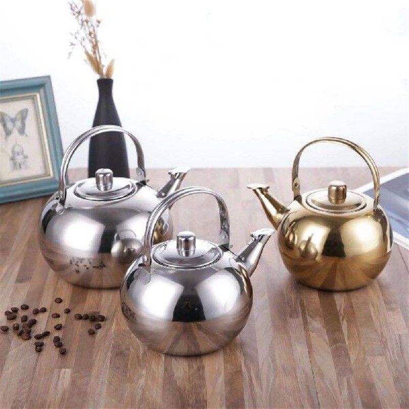 Stainless Steel Water Kettles with Infuser Filter Large
