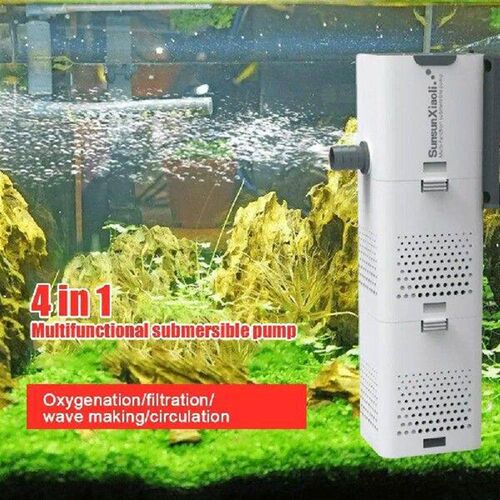 Fish Tank Filter Three-in-one Built-in Silent Oxygen Pump