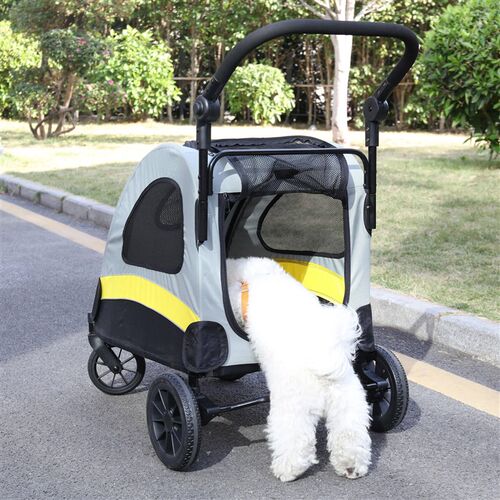 Portable Dog Stroller Pet Jogger Wagon Foldable Cart Travel