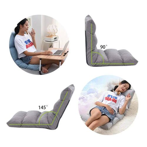 Japanese Floor Chair Folding Adjustable Lazy Sofa Chair Floo