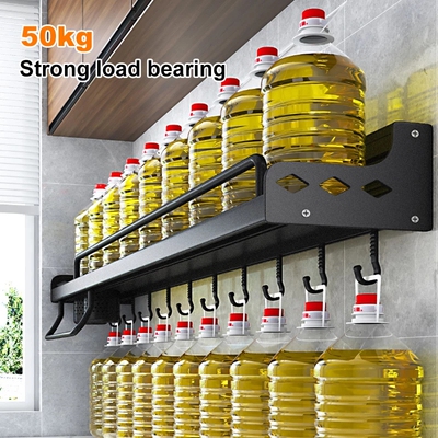 Kitchen Wall-mounted Spice Racks Multifunctional Storage Rac
