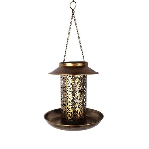 Bird Feeder Solar Outdoor Light Lands Light Garden urtyard V