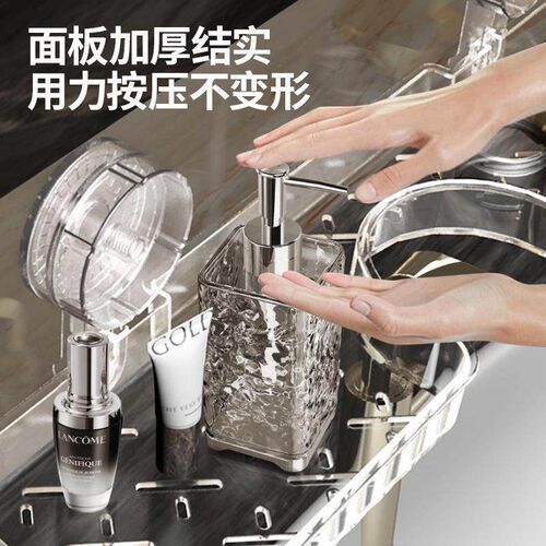Suction Cup Faucet Organizer, Bathroom and Shower Storage Sh