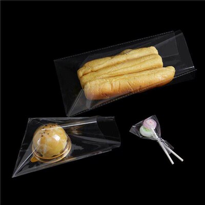 100pcs/pack Transparent Cellophane Bag Clear Opp Plastic Bag